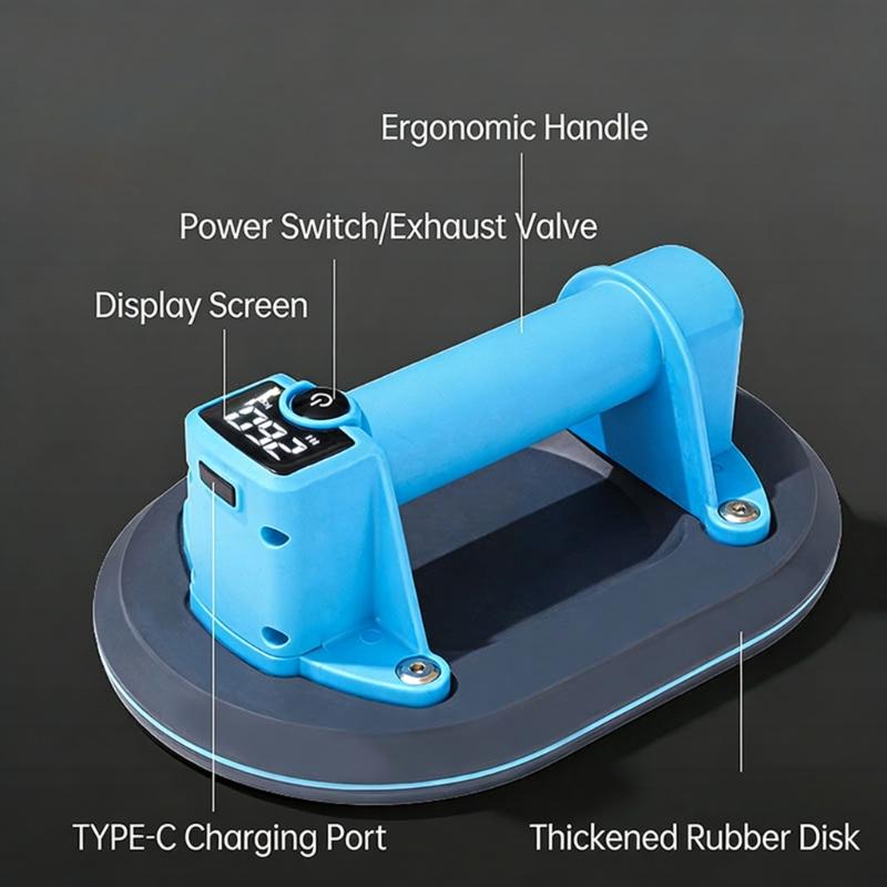 Electric Vacuum Suction Cup Ceramic Tile Glass Suction Cup Automatic Air Replenishment Suction Lift Handling Air Pumping
