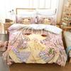 Luxury New 3D Print Anime Chobits Chi Bedding Set Boys Girls Twin Queen Size Duvet Cover Bed Kids Adult Home Textileextile