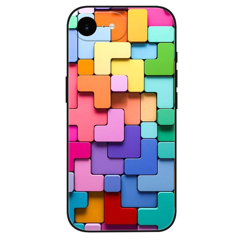 For iPhone 17e Case Silicone Luxury Space Cute Painted Soft Bumper for iPhone 17e 2026 17 e Phone Cover TPU Funda Shockproof