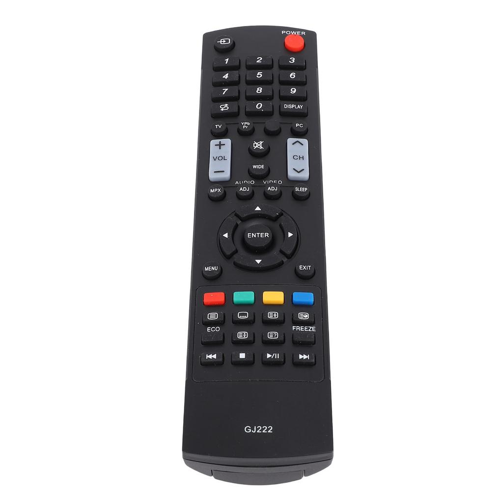 Remote Control for GJ222 Professional Comfortable Hold Sensitive Buttons Portable TV Remote Control
