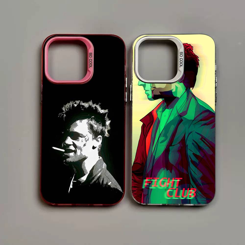 Classic Movie F-fight C-club Phone Case For IPhone 16 15 14 13 12 11 Pro Max X XR XSMAX 8 7 Plus Matte Shockproof Back Cover