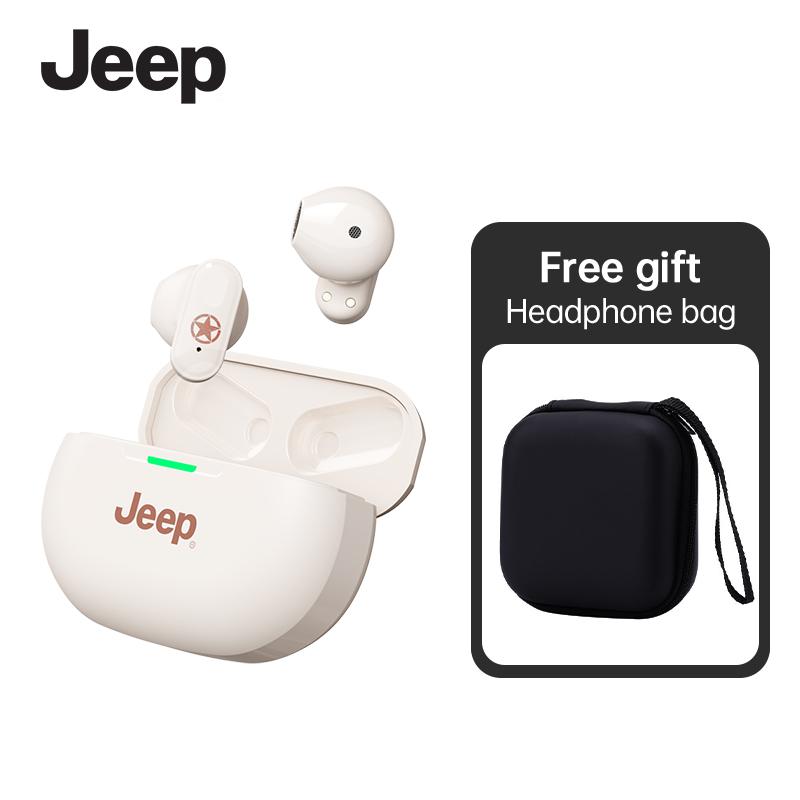 JOT2 Jeep TWS Wireless Bluetooth Earphones Sport Music Headphones HiFi Stereo Headset Noise Reduction Earbuds with Mic HD Voice