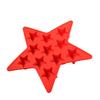 Five Star Shaped Ice Maker Tool Silicone Pentagram Ice Tray Durable Freeze Mold Maker Club