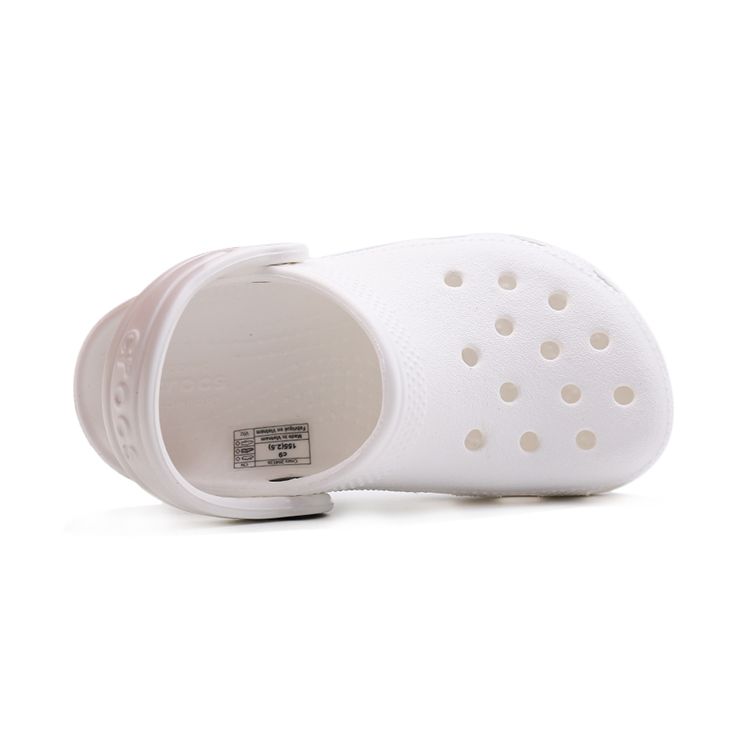 Crocs Classic Clogs Fashion Beach Shoes Kids Footwear White 204536-100