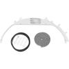 Gernie Dryer Bearing Kit, WE3M26 Dryer Front Drum Bearing Kit Easy Installation WE03M0020 Dryer Bearing Slide Kit Replacement Parts for GE with Front