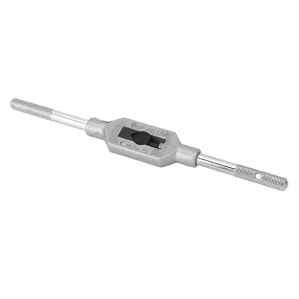 Adjustable Tap Wrench Alloy Steel Thread Tap Holder Reamer Hand Tapping Tool for M1‑12 1 16‑1 2 Inch