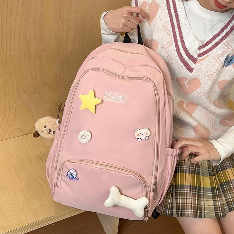 Children's Schoolbags Elementary School Students Junior High School Girls High-looking Large Capacity High School Students Backpacks