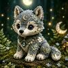 Diy Patchwork Kit Forest Guardians DIY Kit, Woodland Animal Sewing Pre-cut Hand Sewn Wildlife Figures Fabric Craft for Adults, Handmade