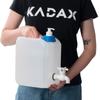 KADAX Water Canister Washbasin Container Canister Soap Dispenser Liquids 5L With Tap