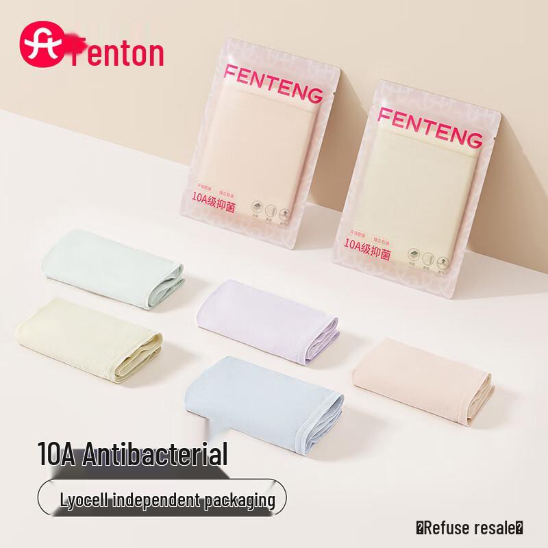

Fenteng Women s Lyocell Antibacterial 5-Pack Briefs 2XL