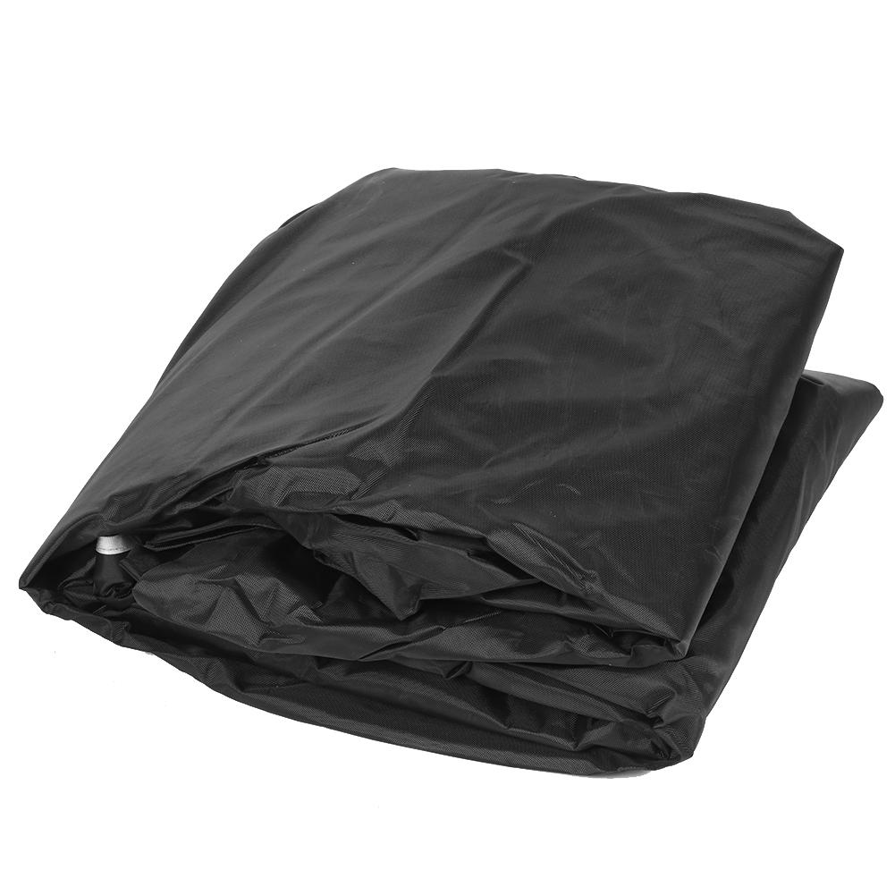 420D Silver Coating Oxford Cloth Waterproof UV Protection Boat Yacht Cover 530x290cmBlack