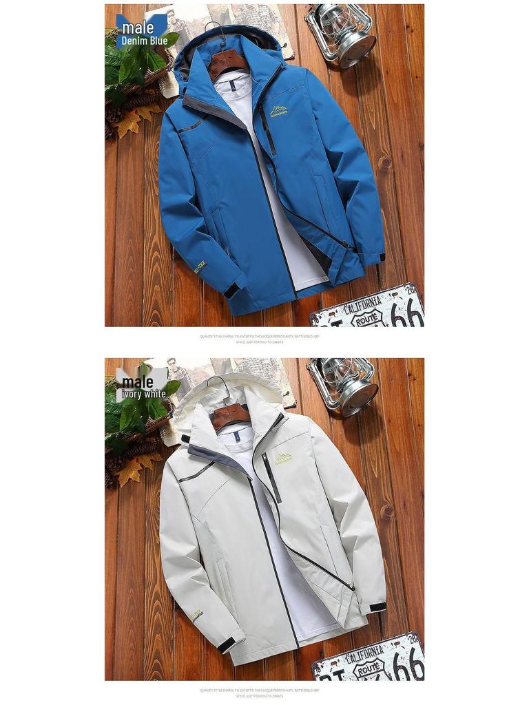 Men's Lightweight Spring & Autumn Jacket - Casual & Stylish Dad's Mountaineering Outerwear