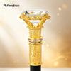 White Diamond Type Golden Walking Cane Fashion Decorative Walking Stick Gentleman Elegant Cosplay Cane Knob Crosier 93cm