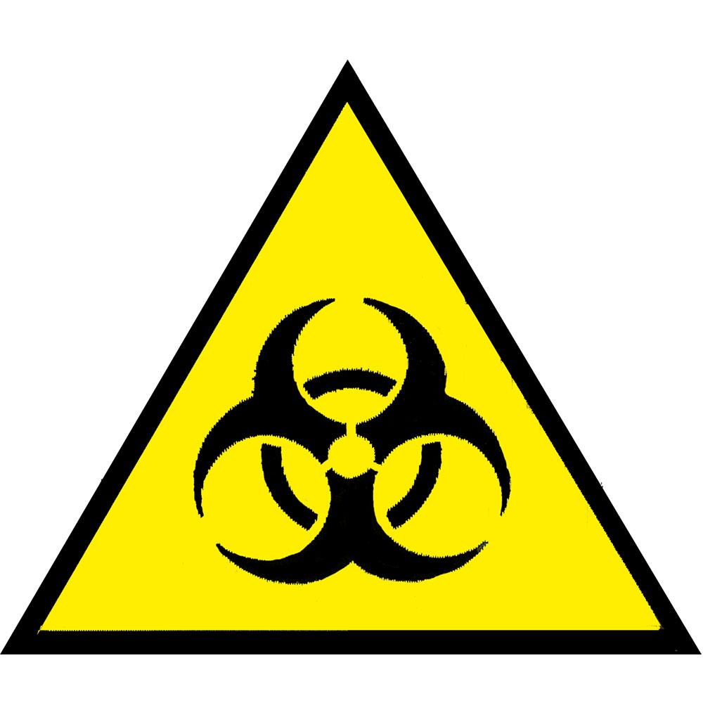 Sew-On Biohazard Patch