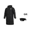 adidas Sports Lifestyle Series Hooded Warm Long Sleeve Down Jacket Men Jackets Black JG3840