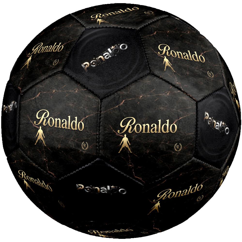 Ronaldo's Legacy Sports Size 5 Soccer Football Machine-Stitched Indoor/Outdoor Training and Matches Ideal for Soccer Enthusiasts