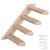 Cat Wall Shelves Wall Mounted Cat Climbing Ladder Four Step Cat Climbing Frame Cat Tree Supplies