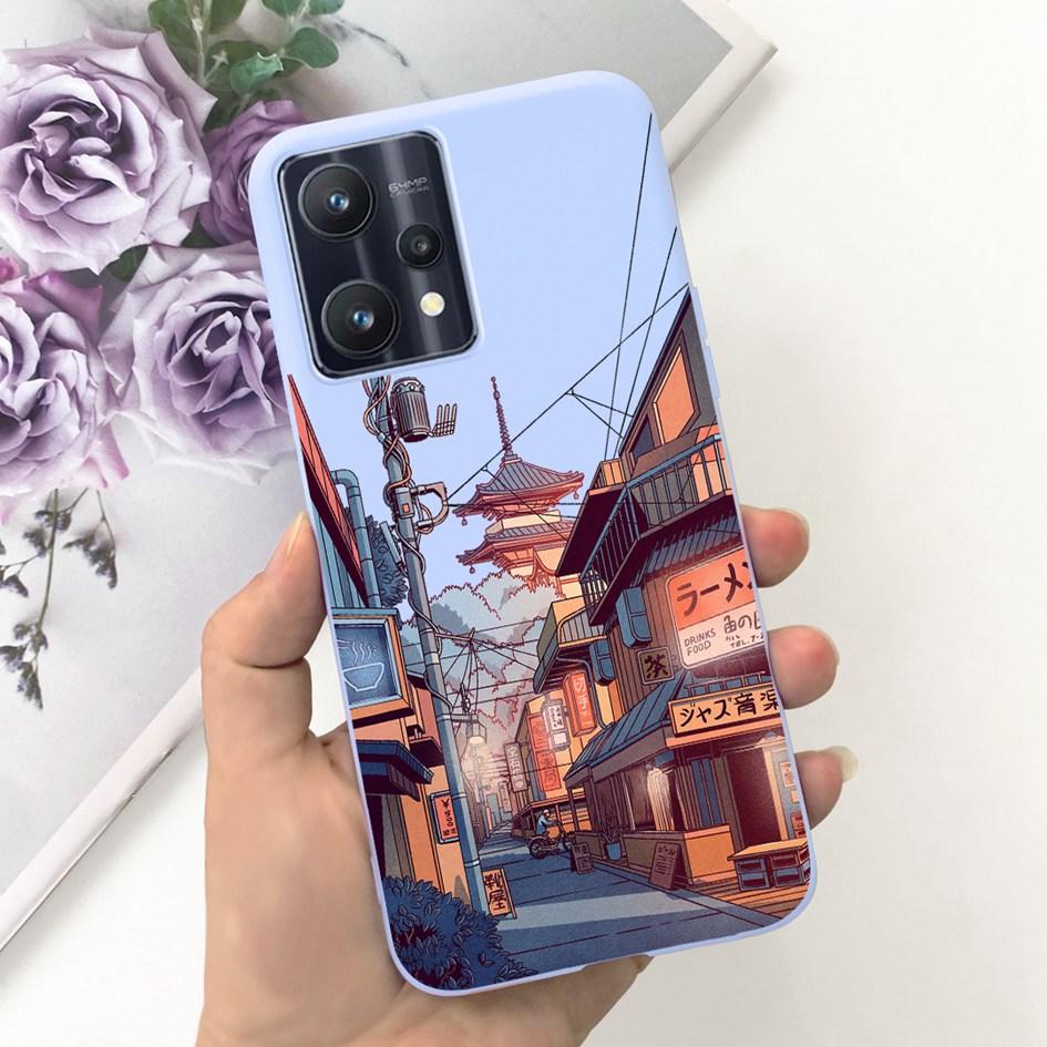 For Realme 9 Case Realme 9 Pro Plus Cover New Fashion Painted Soft Back Protective Shell For Realme 9i Funda Realme9 Pro 5G Capa