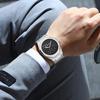 Men Watch Classic Business Arabic Digital Steel Strip Waterproof Luminous Wristwatch