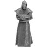 S-5xl Renaissance Monk Clergy Habit Scapular Friar Costume Religious Saint Gown Robe Men Priest Hood Cowl Halloween Outfit