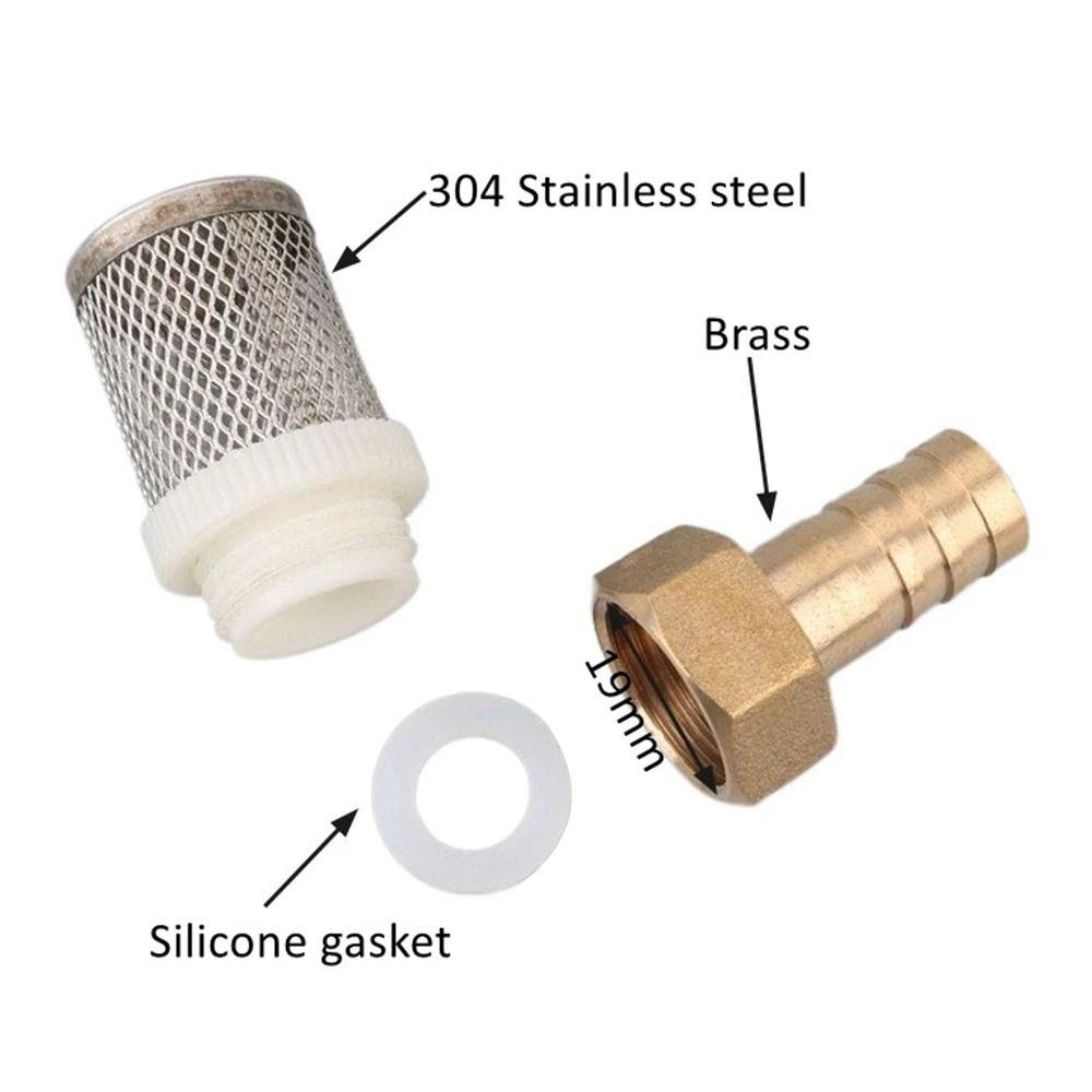 1 Pezzo Filtro in Ottone Rete Filtrante Filtro a Rete per Lavaggio Auto Filtro Durevole per Tubo Flessibile