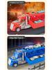 American Big Truck Sliding & Folding Deformation Racing Track Toy Set for Kids