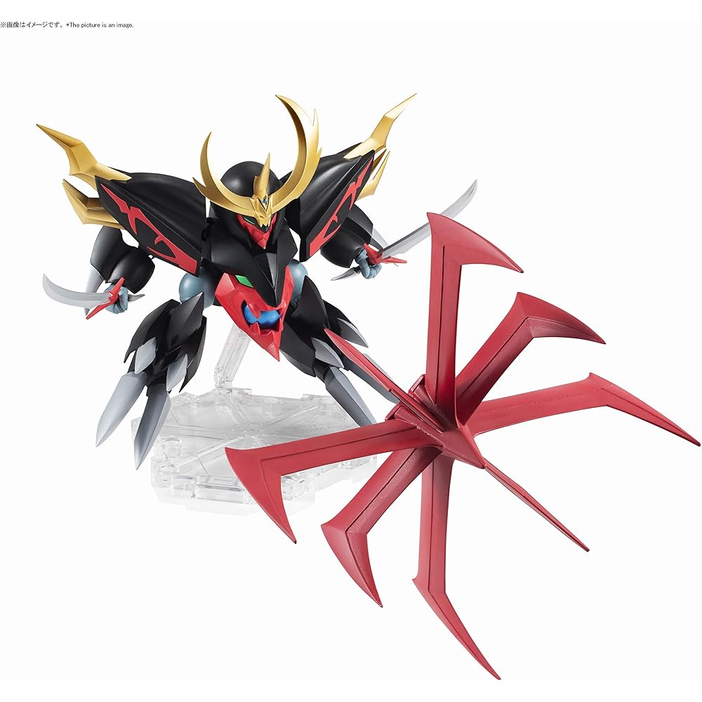 TAMASHII NATIONS NXEDGE STYLE Mashin Unit Evil Battle Horn Painted Action Figure 10cm