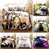 Anime Tokyo Avengers Bedding Set Duvet Cover Sheet Printed Bed Set Pillowcase Bed Full Queen King Size Comforter Bedroom