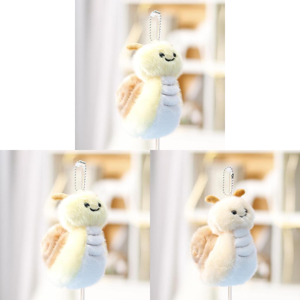 Cute Snail Plush Doll For Girls Kids Kidsroom Decor And Bag Charm