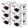 Porcelain Baking Bowls With Lid 150 Ml 6 Pcs.