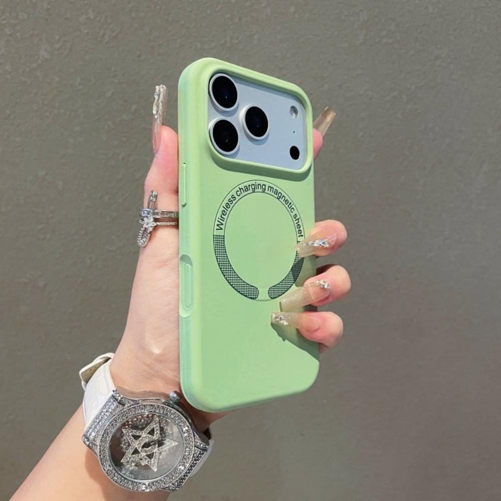 

Liquid Silicone Case For iPhone 17 Air 16 15 14 Plus 13 12 11 Pro Max Magsafe Magnetic Wireless Charging Shockproof For iphone11