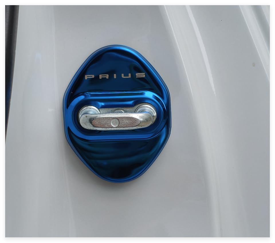 MEKOMEKO PRIUS-MSGL Toyota Prius 50 Series 60 Series Striker Cover Door Lock Cover Plating