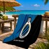 Club Brügge FC Wappen Strandtuch Mikrofaser Strandtuch, Leicht und Schnelltrocknend, für Sommerreisen, Schwimmbad Fan Geburtstagsgeschenk