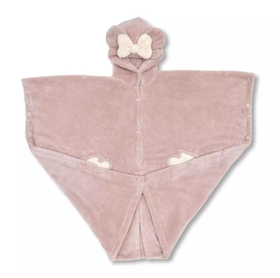 Disney Minnie Wearable Blanket Boa Fleece Blanket Japan NEW Disney Store