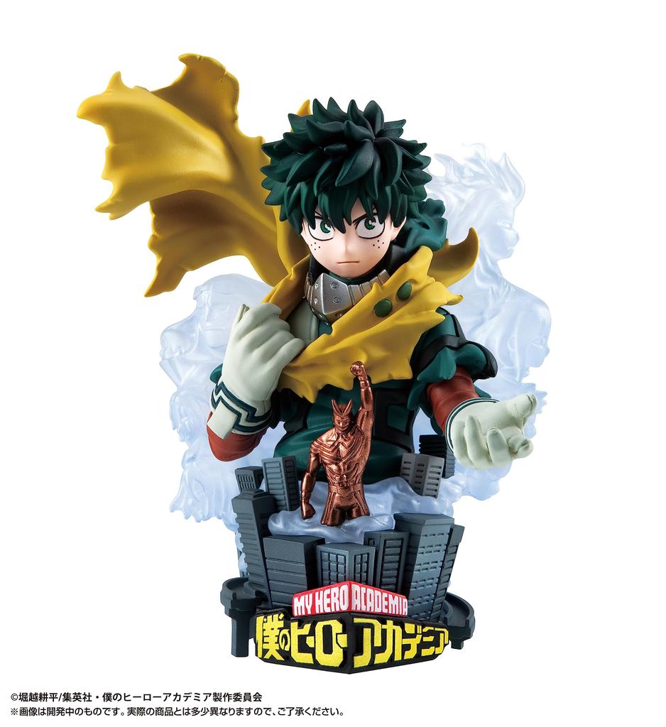 MegaHouse Petit Rama EX My Hero Academia of Approximately 95mm PVC Figure for Ages 15 and Up Type-Decision (Box 3) Pre-painted