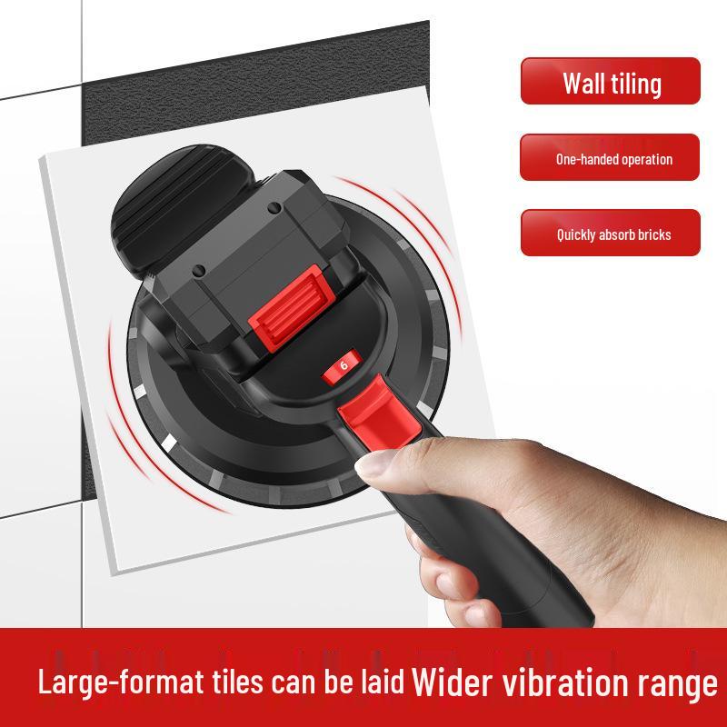 High-Power Lithium Battery Tile Leveling and Vibration Paving Tool for Walls and Floors