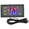 Reliable Digital Temperature Controller Regulator Selectable Cooling/Heating Mode Set Upper/Lower Temp Limits 20A Relay