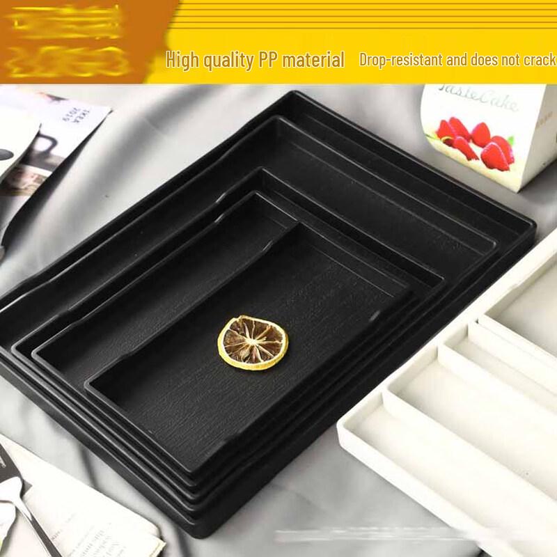 Commercial Non-slip Plastic Serving Tray