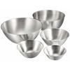 Yanagi Sori 5-Piece Stainless Steel Bowl Set, Full Size (13, 16, 19, 23, 27cm) Dishwasher Safe, 18-8 Stainless Steel Bowls, Tsubame-Sanjo, Stainless S