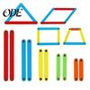 10Pcs/Set 4-10cm Magnetic Geometric Strips Tools Building Polygon Learning Aids