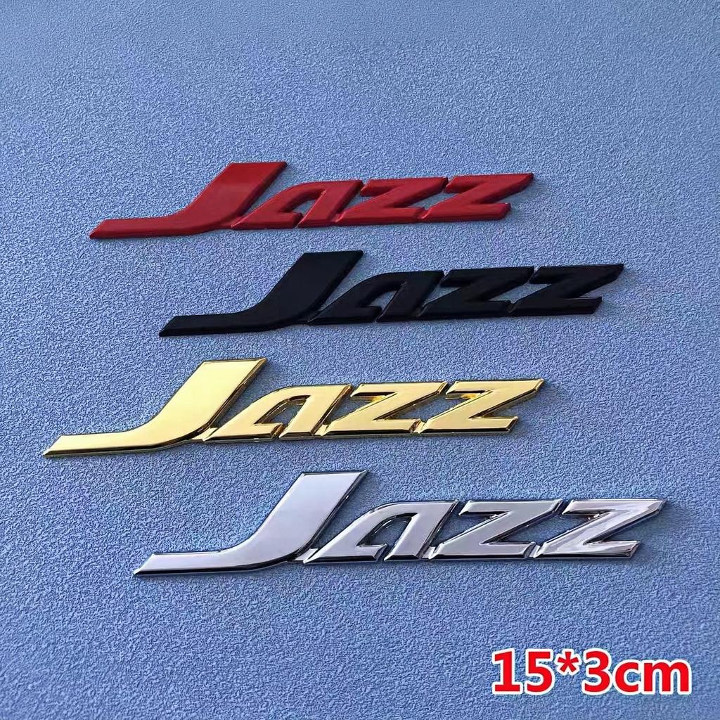 1pc 3D Metal JAZZ 3D Logo Badge Sticker Car Trunk Rear EmblemDecal