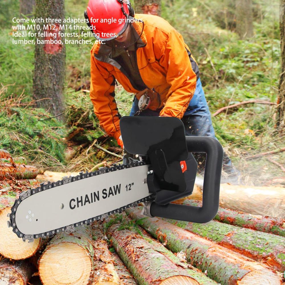 Assembly Electric Chain Saw Stand High Speed Steel Wood Cutting Tool Wood Cutting