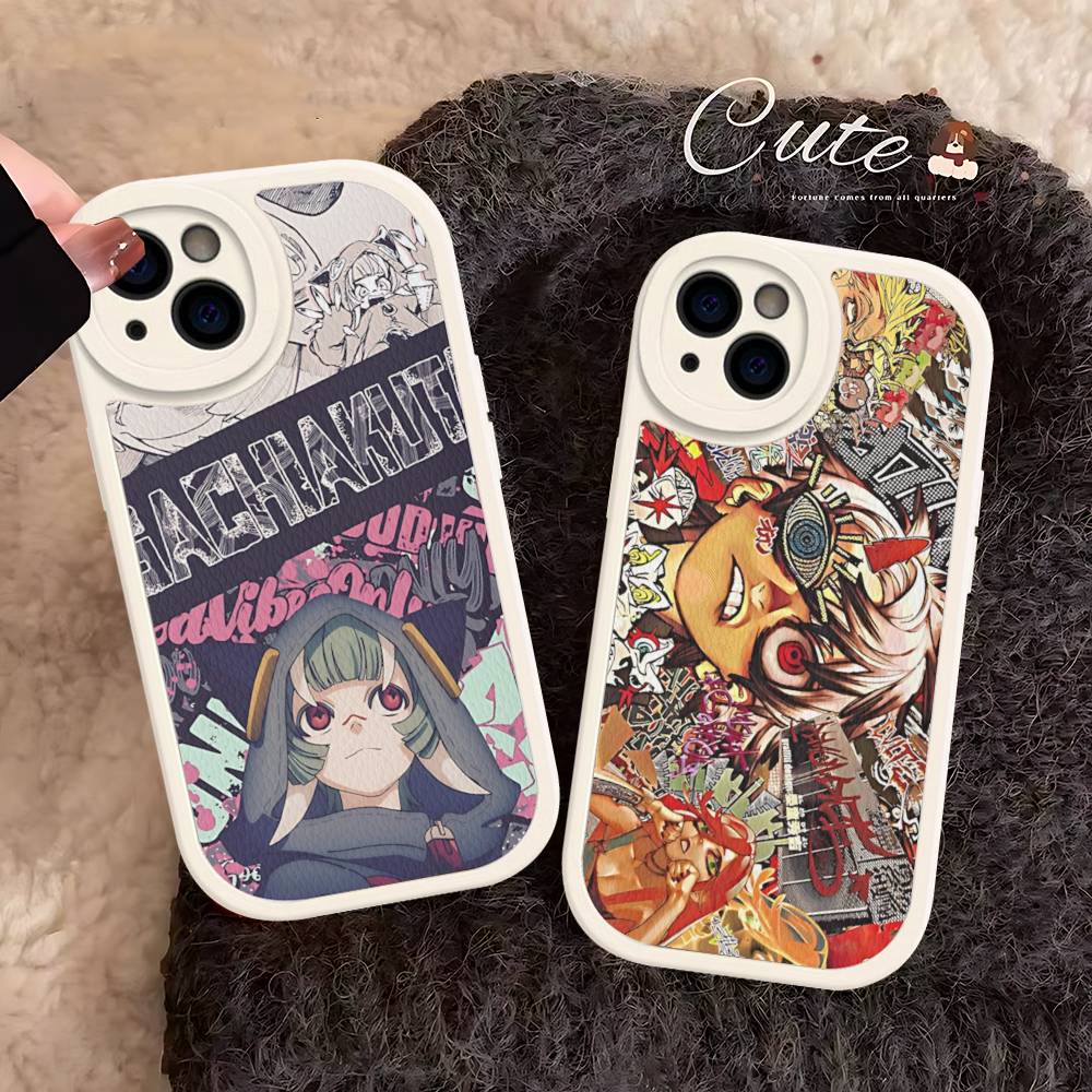 Combat Anime G-Gachiakuta Japanese Phone Case Hard Leather For IPhone 14 13 16 Mini 15 14 11 12 Pro Max Plus Fundas