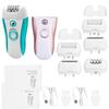 3-in-1 Electric Shaver Women's Private Parts Foot Grinder Body Hair Trimmer Dead Skin Removal