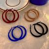 925 Sterling Silver Large Hoop Earrings - Elegant, Versatile, and Simple Studs for Women