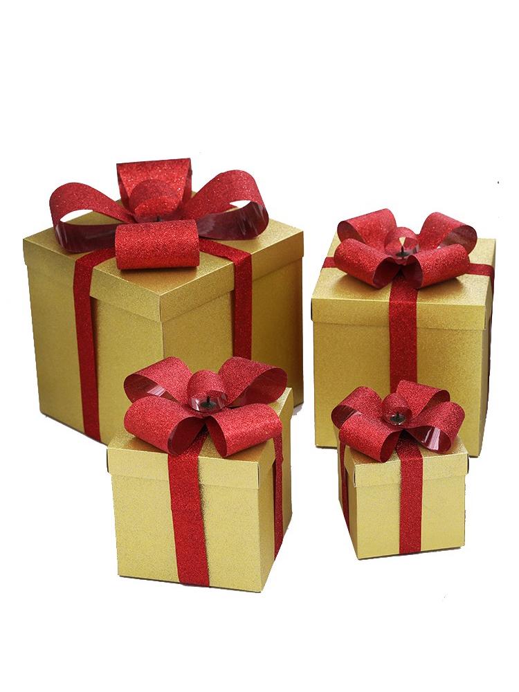 Festive Gift Box: Christmas, New Year & Spring Decorations for Tree & Display