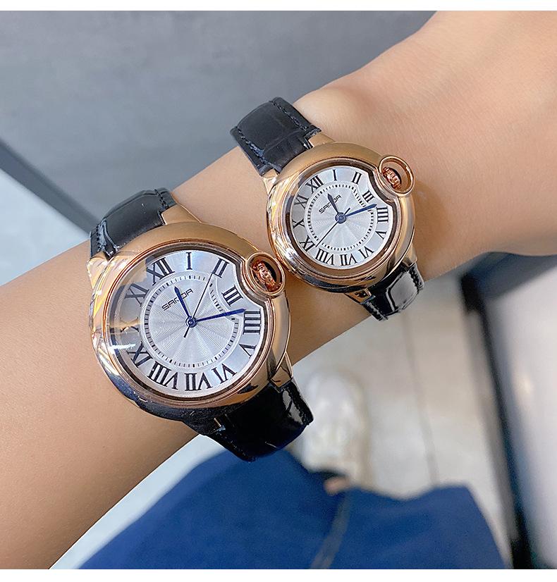 Sanda Retro Simple Couple Quartz Watches - Trendy, Cool, Luminous, Unisex Fashion Wristwatches