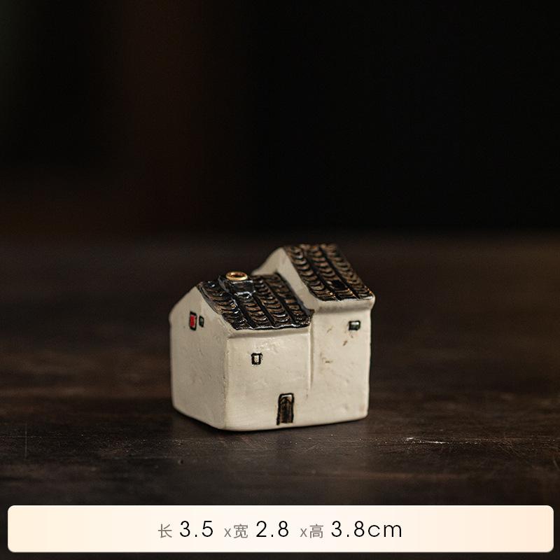 Ceramic Incense House Handmade Incense Holder Incense Sticks Burner Home Decor Fragrances Original Interior Detail Original Gift