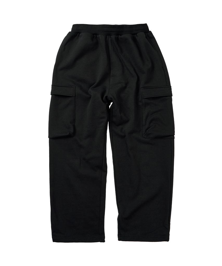 FOUNDPOCKET Field Cargo Sweatpants Black