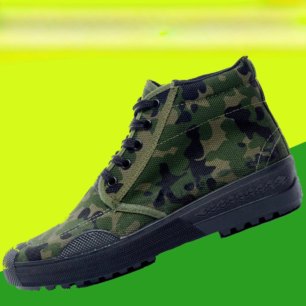 High-Top-Befreiungsschuhe Herren-Baustellen-Arbeitsschuhe Militärische Trainingsschuhe Damen-Trainingsgummischuhe Farmland-Arbeitsversicherungsschuhe